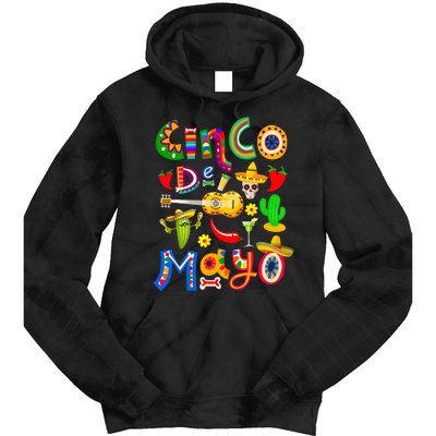 Cinco De Mayo 5 De Mayo Mexican Fiesta Tie Dye Hoodie