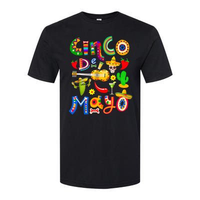 Cinco De Mayo 5 De Mayo Mexican Fiesta Softstyle CVC T-Shirt