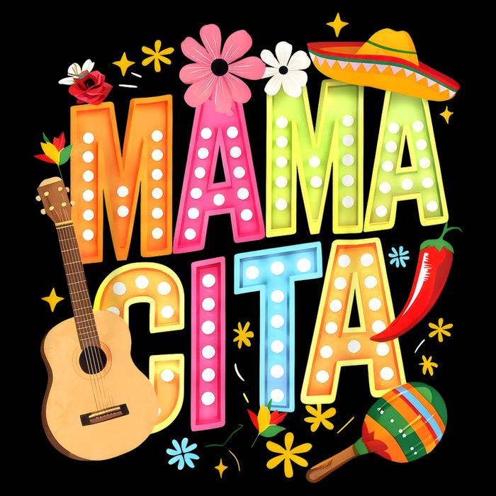 Cinco De Mayo Mamacita Mexican Mama Cita Women Mother's Day  Hoodie