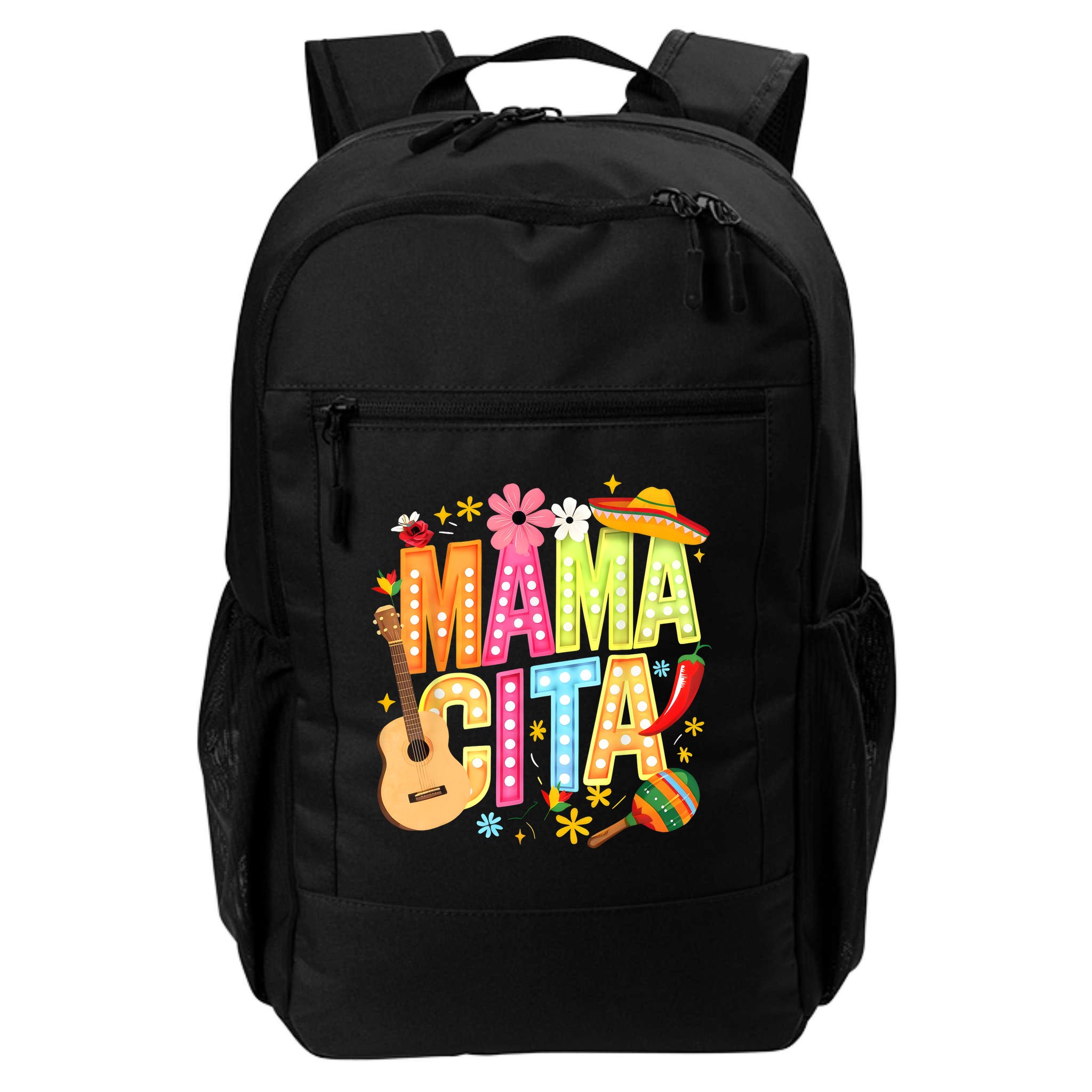 Cinco De Mayo Mamacita Mexican Mama Cita Women Mother's Day  Backpack