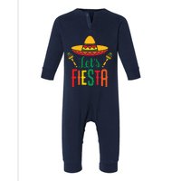 Cinco De Mayo Lets Fiesta Squad 5 De Mayo Mexican Fiesta Infant Fleece One Piece