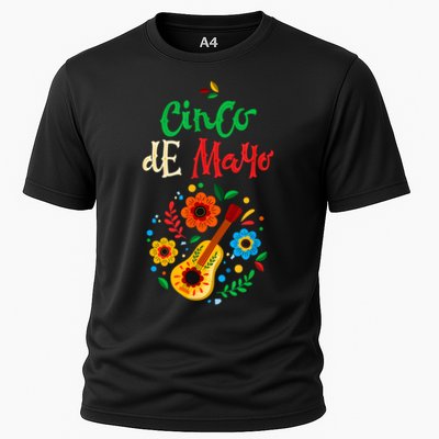 Cinco De Mayo Lets Fiesta Squad 5 De Mayo Mexican Fiesta Performance Shirt