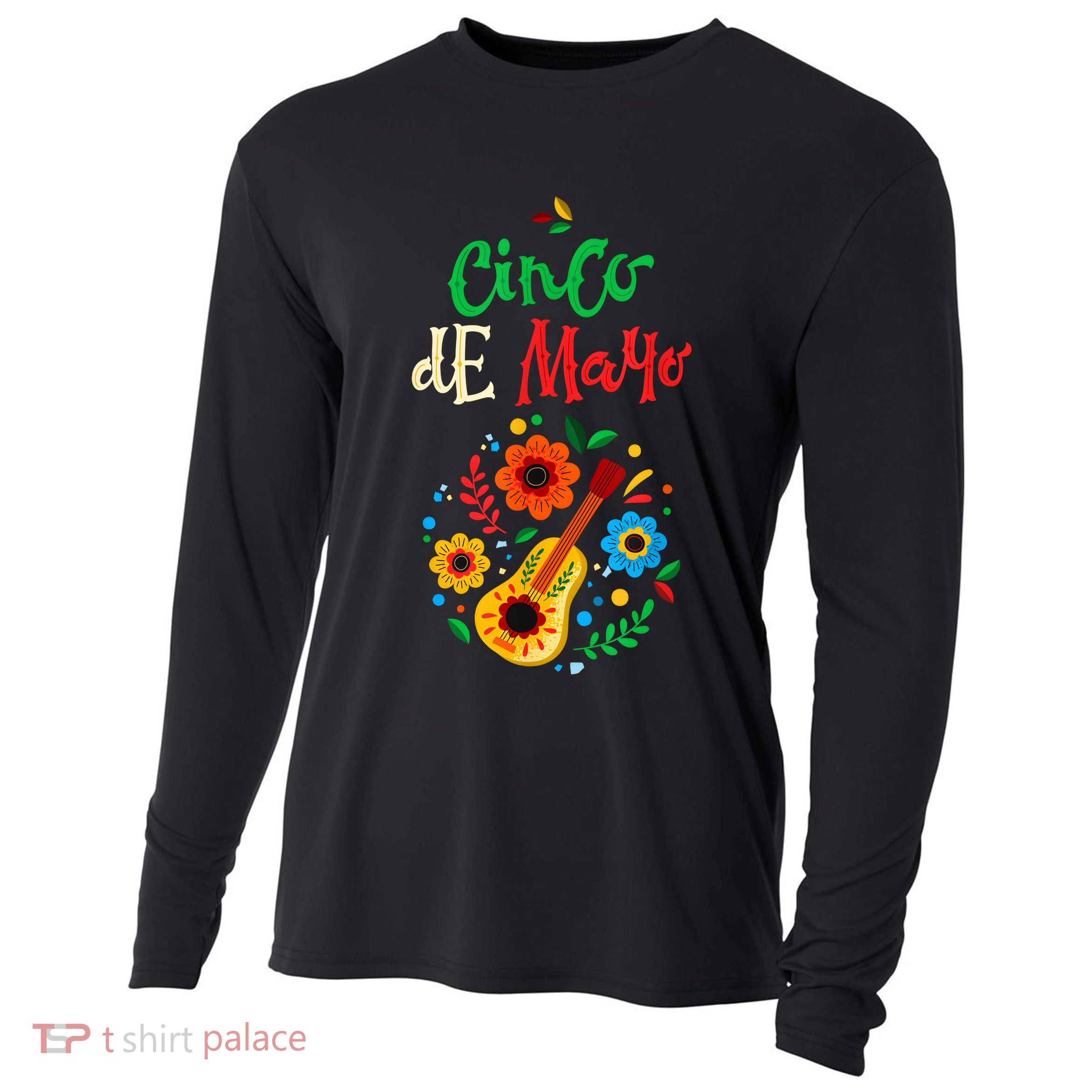 Cinco De Mayo Lets Fiesta Squad 5 De Mayo Mexican Fiesta Cooling Performance Long Sleeve Crew
