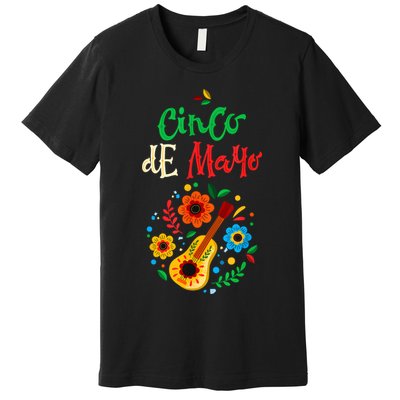Cinco De Mayo Lets Fiesta Squad 5 De Mayo Mexican Fiesta Premium T-Shirt