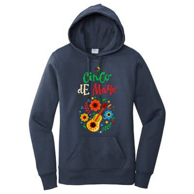 Cinco De Mayo Lets Fiesta Squad 5 De Mayo Mexican Fiesta Women's Pullover Hoodie