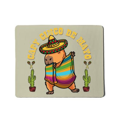 Cinco De Mayo Capybaras Mexican Capybara Women Mousepad