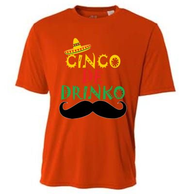 Cinco De Mayo Cinco De O Gift Cooling Performance Crew T-Shirt