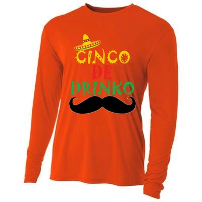 Cinco De Mayo Cinco De O Gift Cooling Performance Long Sleeve Crew