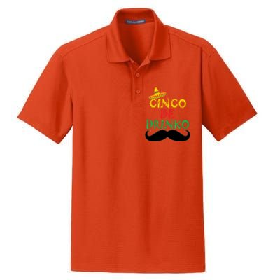 Cinco De Mayo Cinco De O Gift Dry Zone Grid Polo