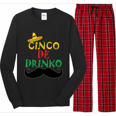 Cinco De Mayo Cinco De O Gift Long Sleeve Pajama Set