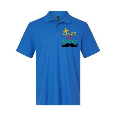 Cinco De Mayo Cinco De O Gift Softstyle Adult Sport Polo