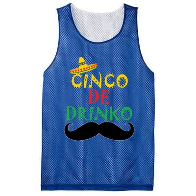 Cinco De Mayo Cinco De O Gift Mesh Reversible Basketball Jersey Tank