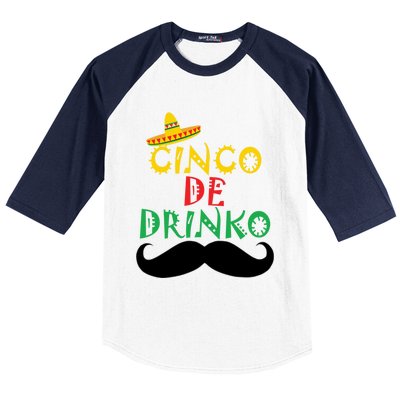 Cinco De Mayo Cinco De O Gift Baseball Sleeve Shirt