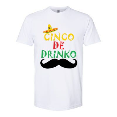 Cinco De Mayo Cinco De O Gift Softstyle CVC T-Shirt