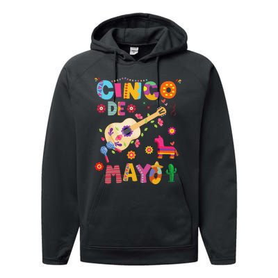 Cinco De Mayo Mexican Fiesta 5 De Mayo Performance Fleece Hoodie