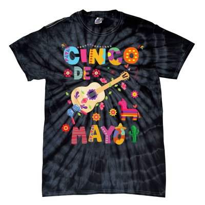 Cinco De Mayo Mexican Fiesta 5 De Mayo Tie-Dye T-Shirt