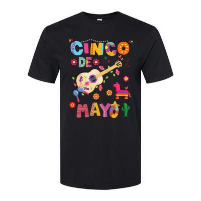 Cinco De Mayo Mexican Fiesta 5 De Mayo Softstyle CVC T-Shirt