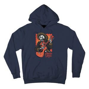 Cinco De Mayo Skeleton Guitar Tall Hoodie