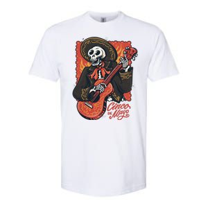 Cinco De Mayo Skeleton Guitar Softstyle® CVC T-Shirt