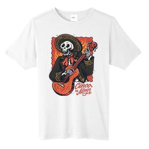 Cinco De Mayo Skeleton Guitar Tall Fusion ChromaSoft Performance T-Shirt