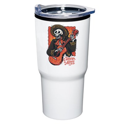 Cinco De Mayo Skeleton Guitar Tumbler