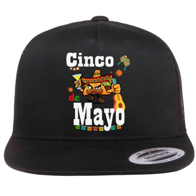 CINCO de MAYO fiesta Mexican victory day may the 5th Flat Bill Trucker Hat