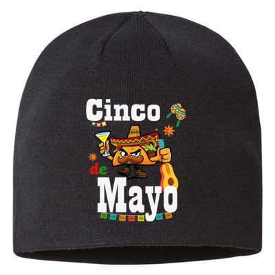 CINCO de MAYO fiesta Mexican victory day may the 5th Sustainable Beanie