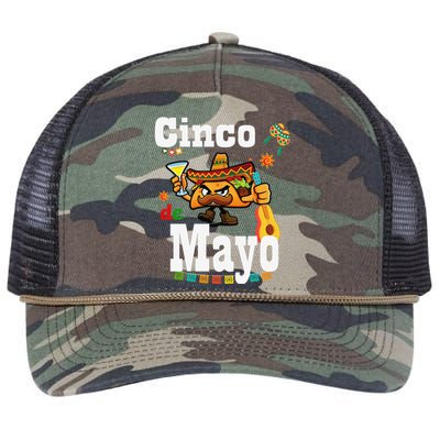 CINCO de MAYO fiesta Mexican victory day may the 5th Retro Rope Trucker Hat Cap