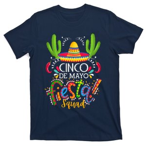 Cinco De Mayo Lets Fiesta Squad 5 De Mayo Mexican Fiesta T-Shirt