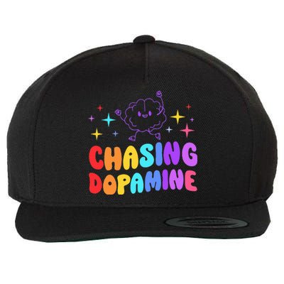 Chasing Dopamine Mental Health Aesthetic Wool Snapback Cap