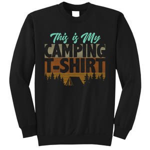 Camping Design Men Kids Camper RV Vacation Camping Women Sweatshirt