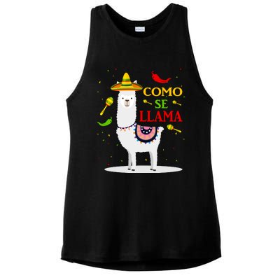 Cinco De Mayo Ladies PosiCharge Tri-Blend Wicking Tank