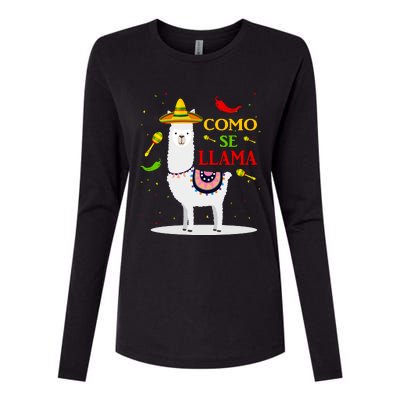 Cinco De Mayo Womens Cotton Relaxed Long Sleeve T-Shirt