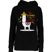 Cinco De Mayo Womens Funnel Neck Pullover Hood