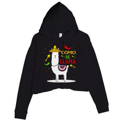 Cinco De Mayo Crop Fleece Hoodie