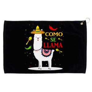 Cinco De Mayo Grommeted Golf Towel