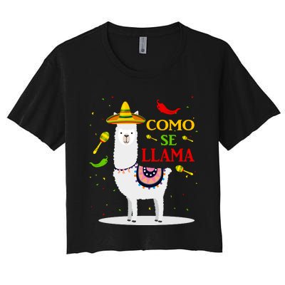 Cinco De Mayo Women's Crop Top Tee