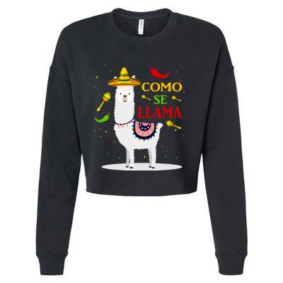 Cinco De Mayo Cropped Pullover Crew