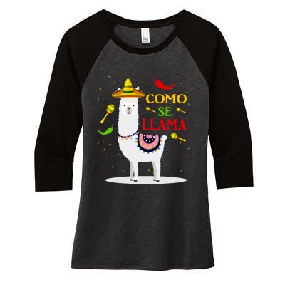 Cinco De Mayo Women's Tri-Blend 3/4-Sleeve Raglan Shirt