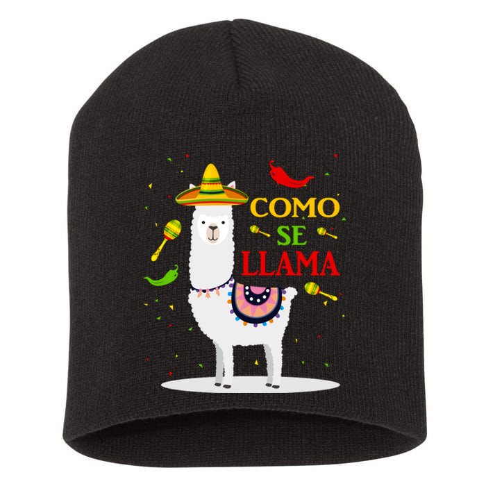 Cinco De Mayo Short Acrylic Beanie