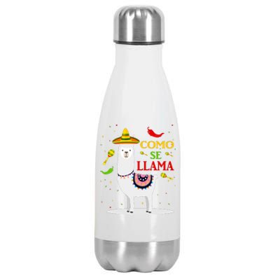 Cinco De Mayo Stainless Steel Insulated Water Bottle