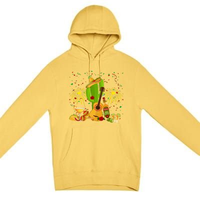 Cinco De Mayo Celebration Premium Pullover Hoodie