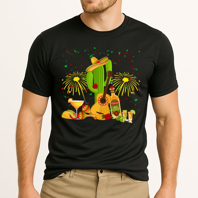 Cinco De Mayo Celebration Cooling Performance Crew T-Shirt