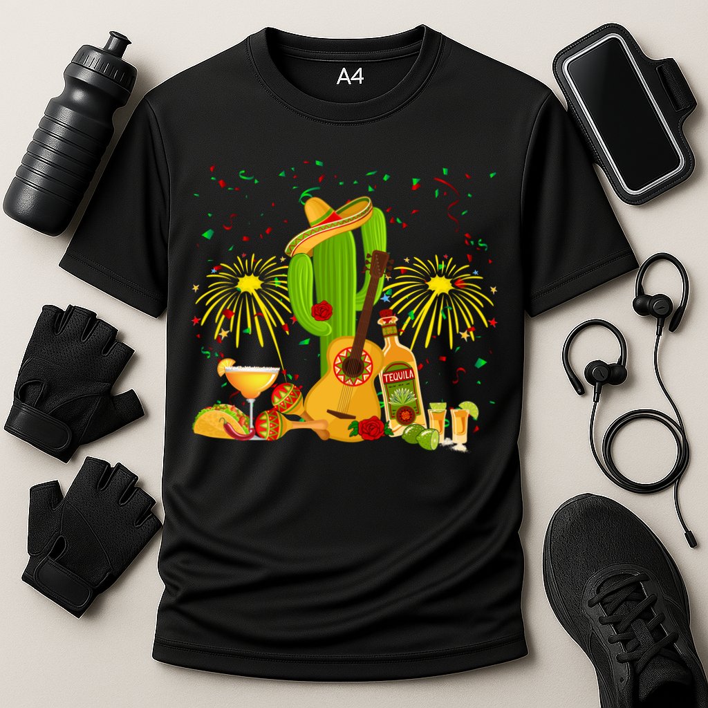 Cinco De Mayo Celebration Cooling Performance Crew T-Shirt