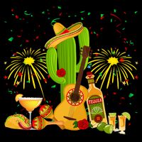 Cinco De Mayo Celebration City Backpack