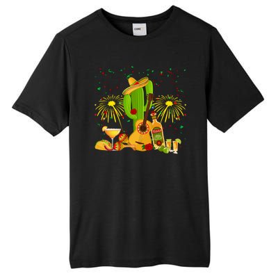 Cinco De Mayo Celebration Tall Fusion ChromaSoft Performance T-Shirt