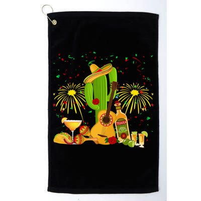 Cinco De Mayo Celebration Golf Towel