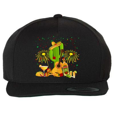 Cinco De Mayo Celebration Wool Snapback Cap