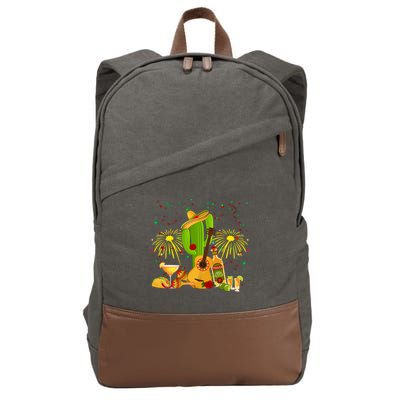 Cinco De Mayo Celebration Cotton Canvas Backpack