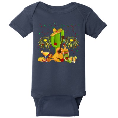 Cinco De Mayo Celebration Baby Bodysuit